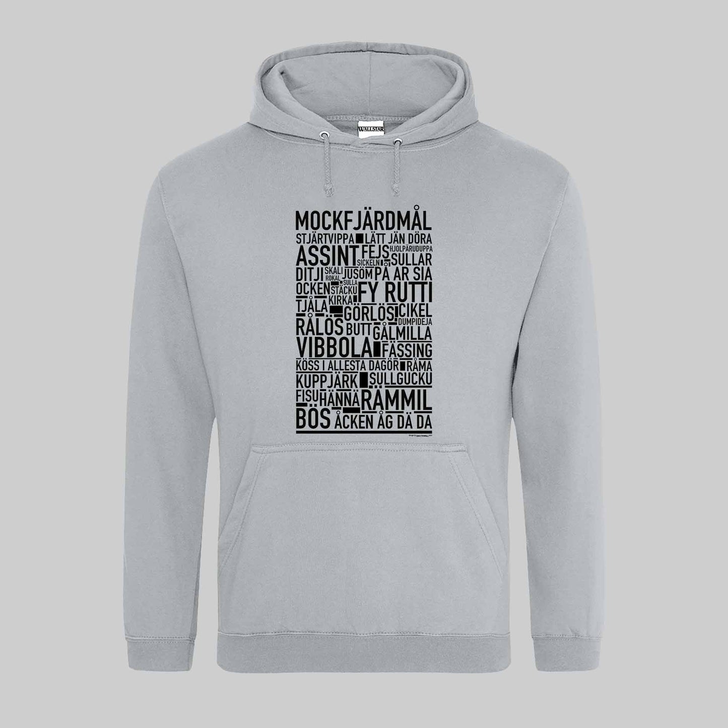 Mockfjärdsmål Dialekt Text Hoodie