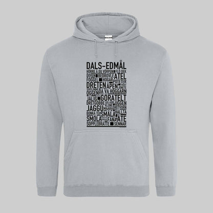 Dals-Edmål Dialekt Text Hoodie