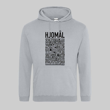 Hjomål Dialekt Text Hoodie