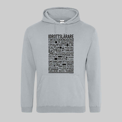 Idrottslärare Text Hoodie