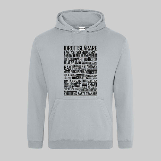 Idrottslärare Text Hoodie