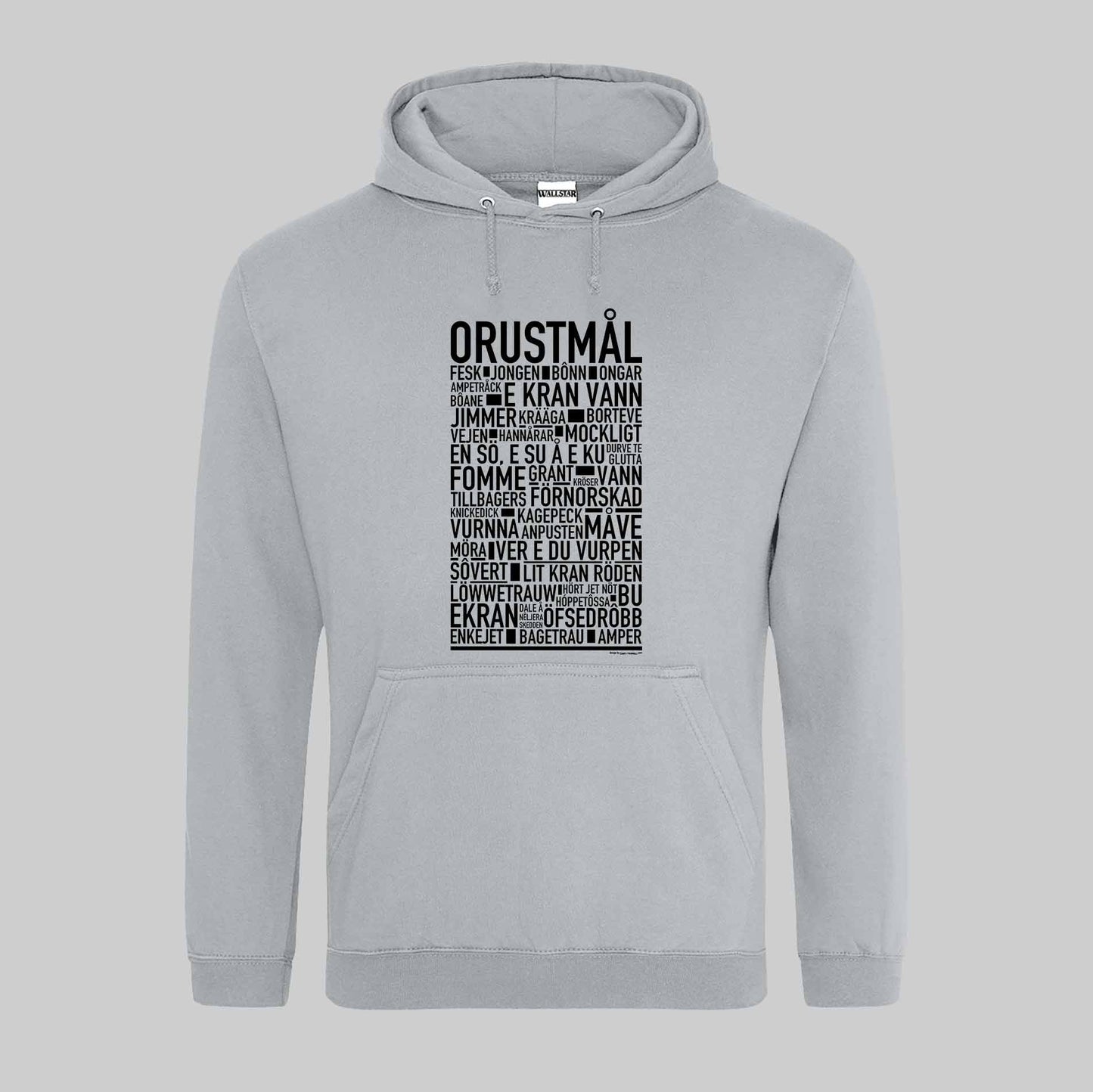 Orustmål Dialekt Text Hoodie