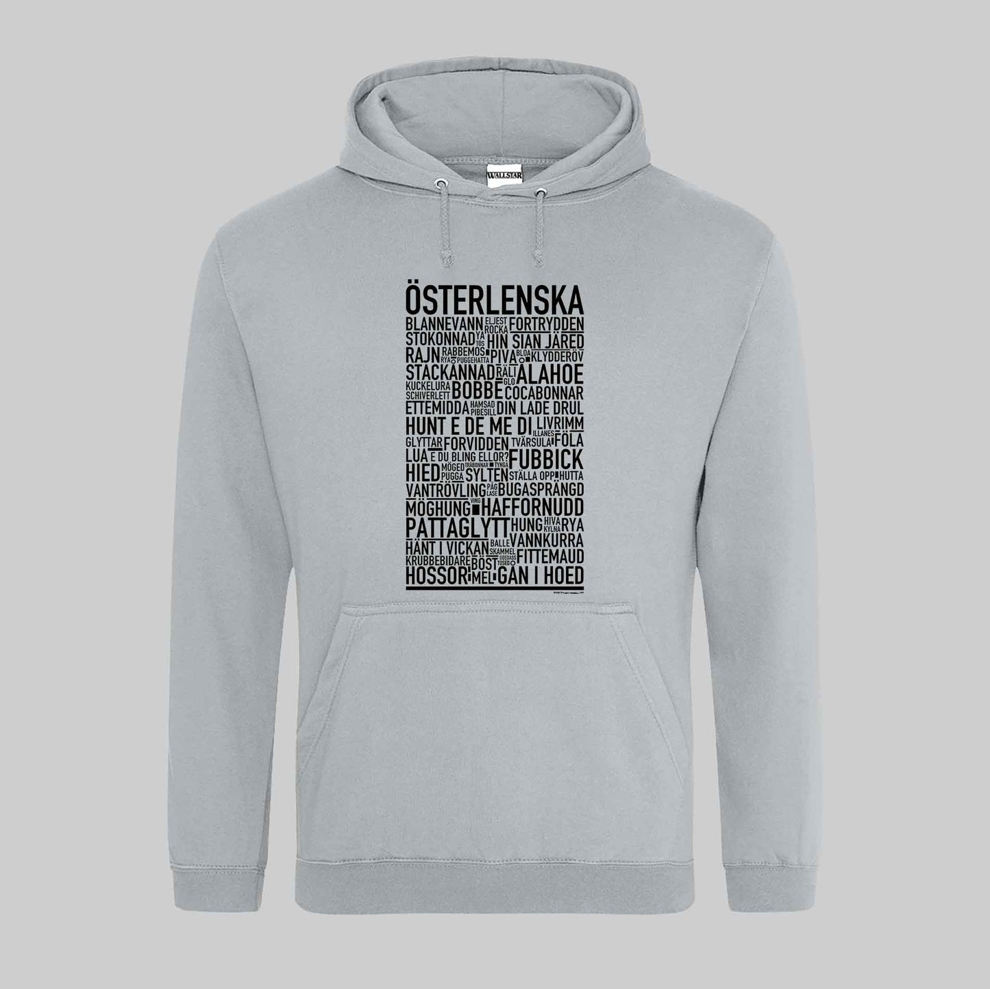 Österlenska Dialekt Text Hoodie