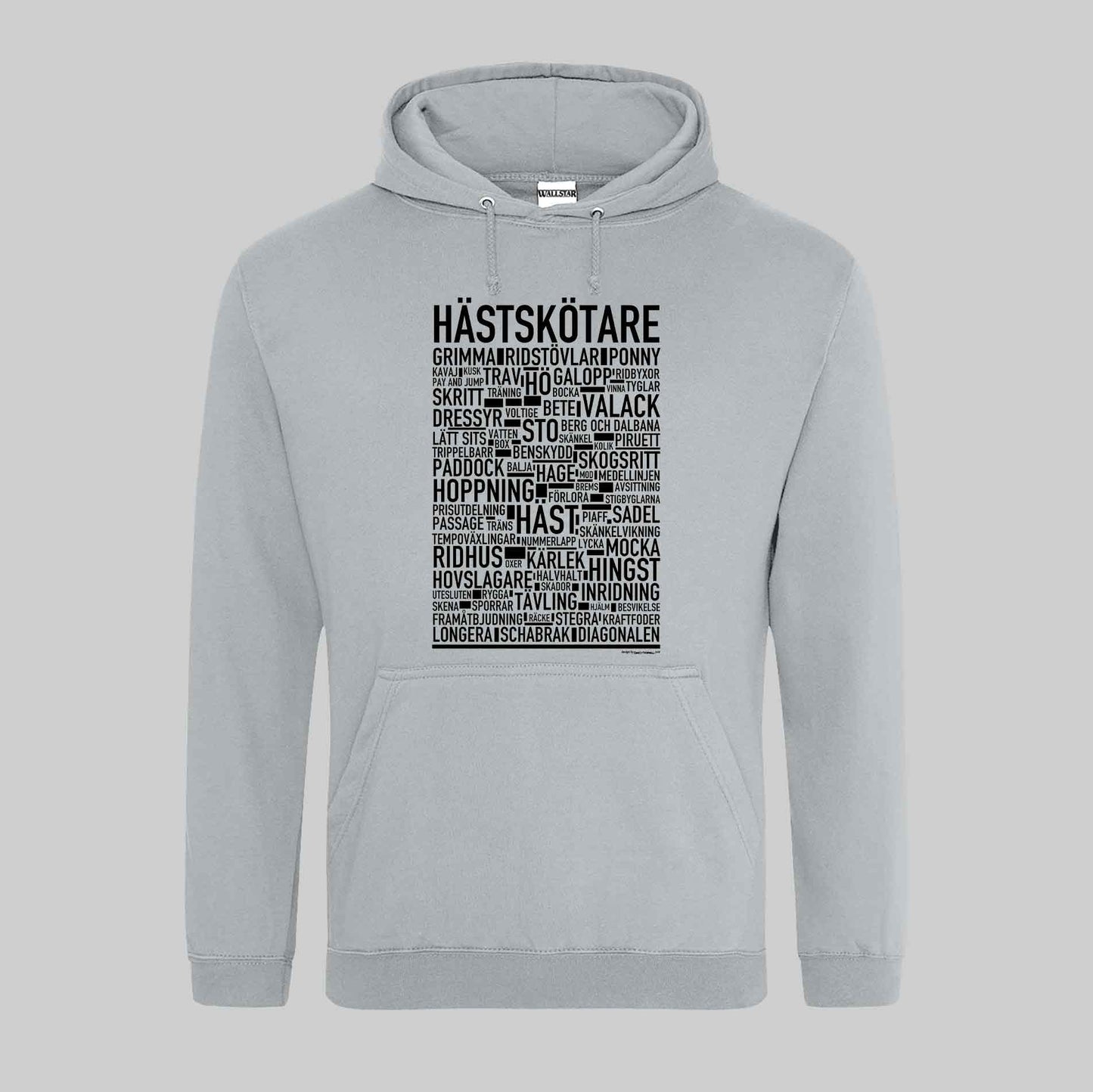 Hästskötare Text Hoodie