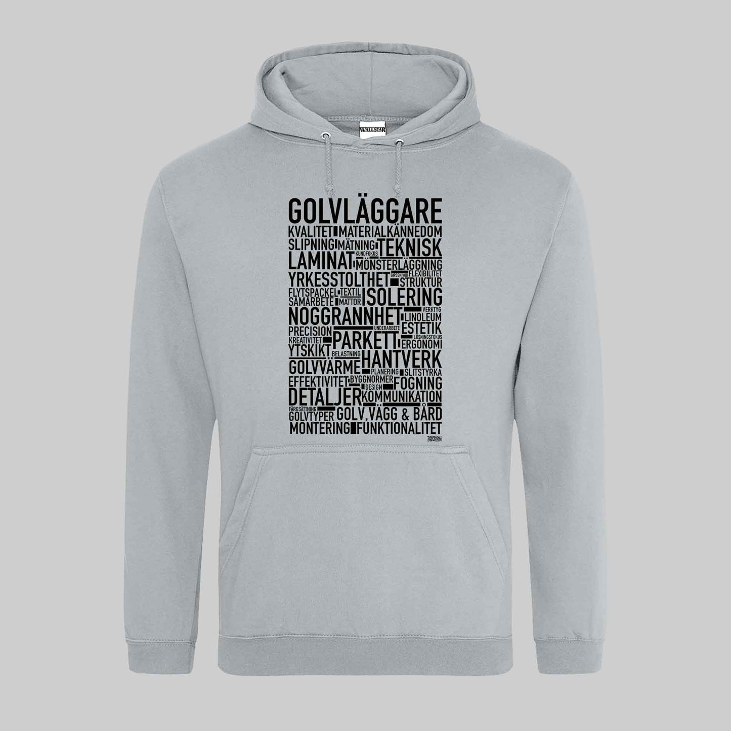 Golvläggare Text Hoodie