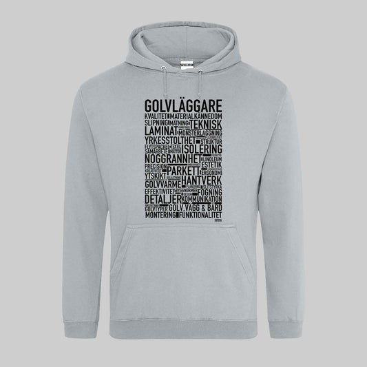Golvläggare Text Hoodie