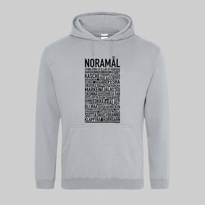Noramål Dialekt Text Hoodie