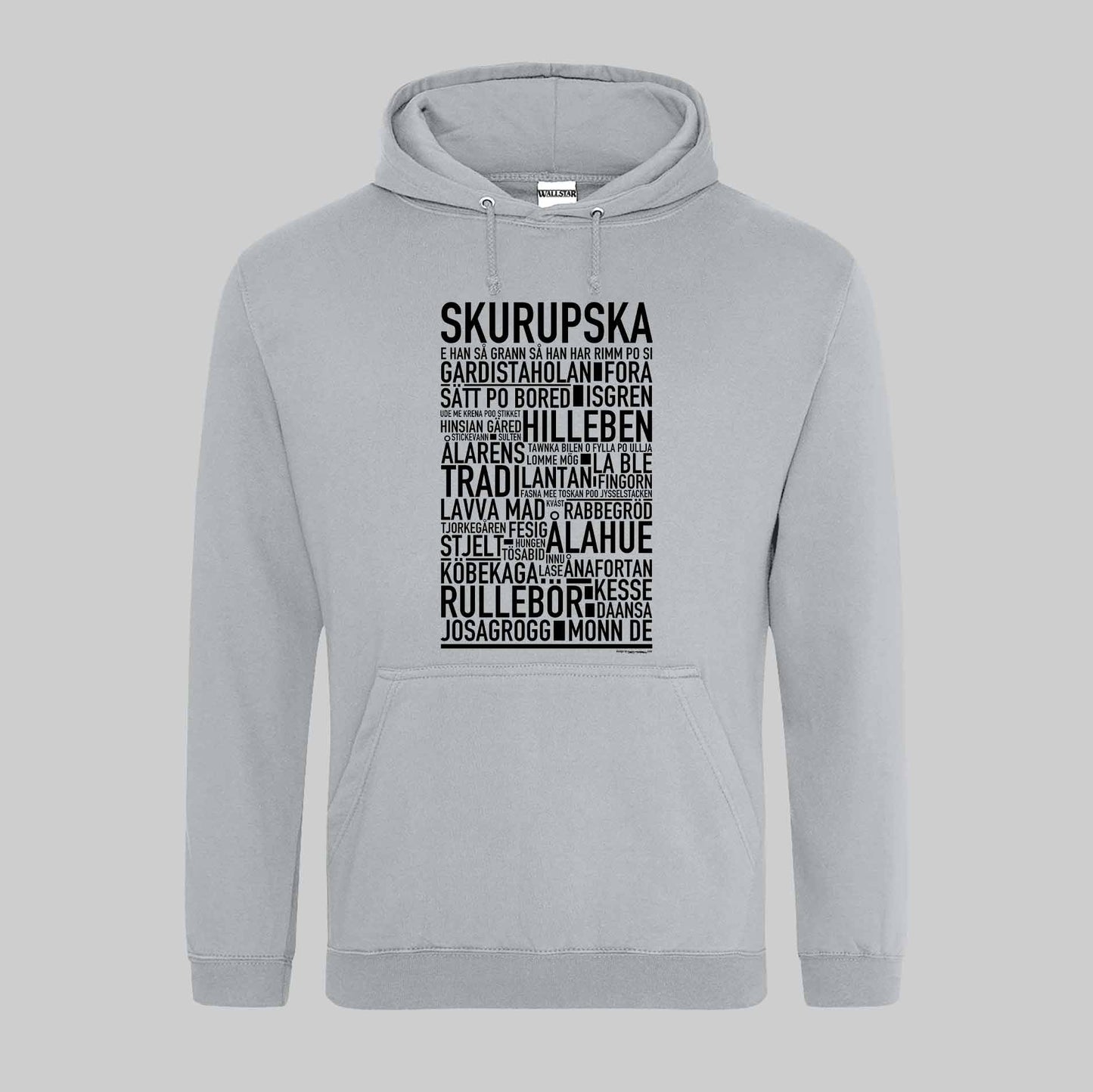 Skurupska Dialekt Text Hoodie