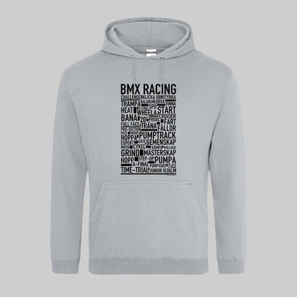 BMX Racing Text Hoodie