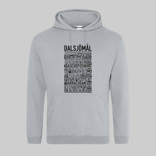 Dalsjömål Dialekt Text Hoodie