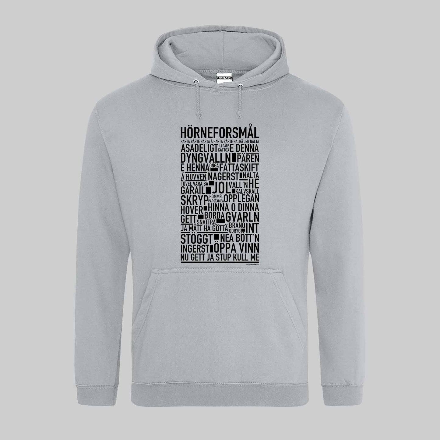Hörneforsmål Dialekt Text Hoodie