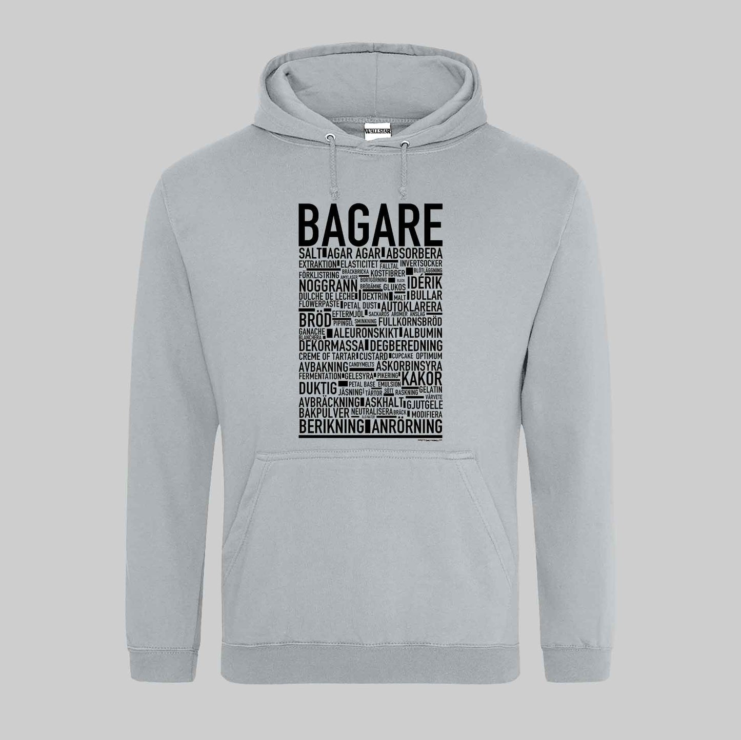 Bagare Text Hoodie