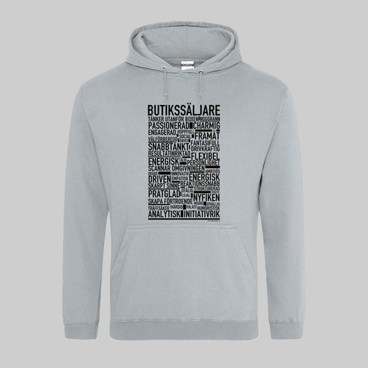 Butikssäljare Text Hoodie