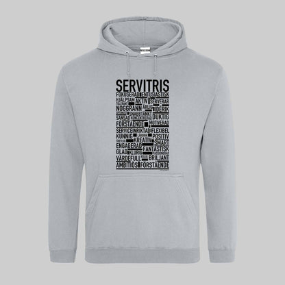 Servitris Text Hoodie