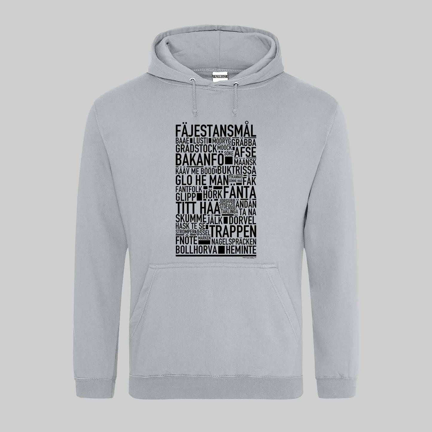 Fäjestansmål Dialekt Text Hoodie