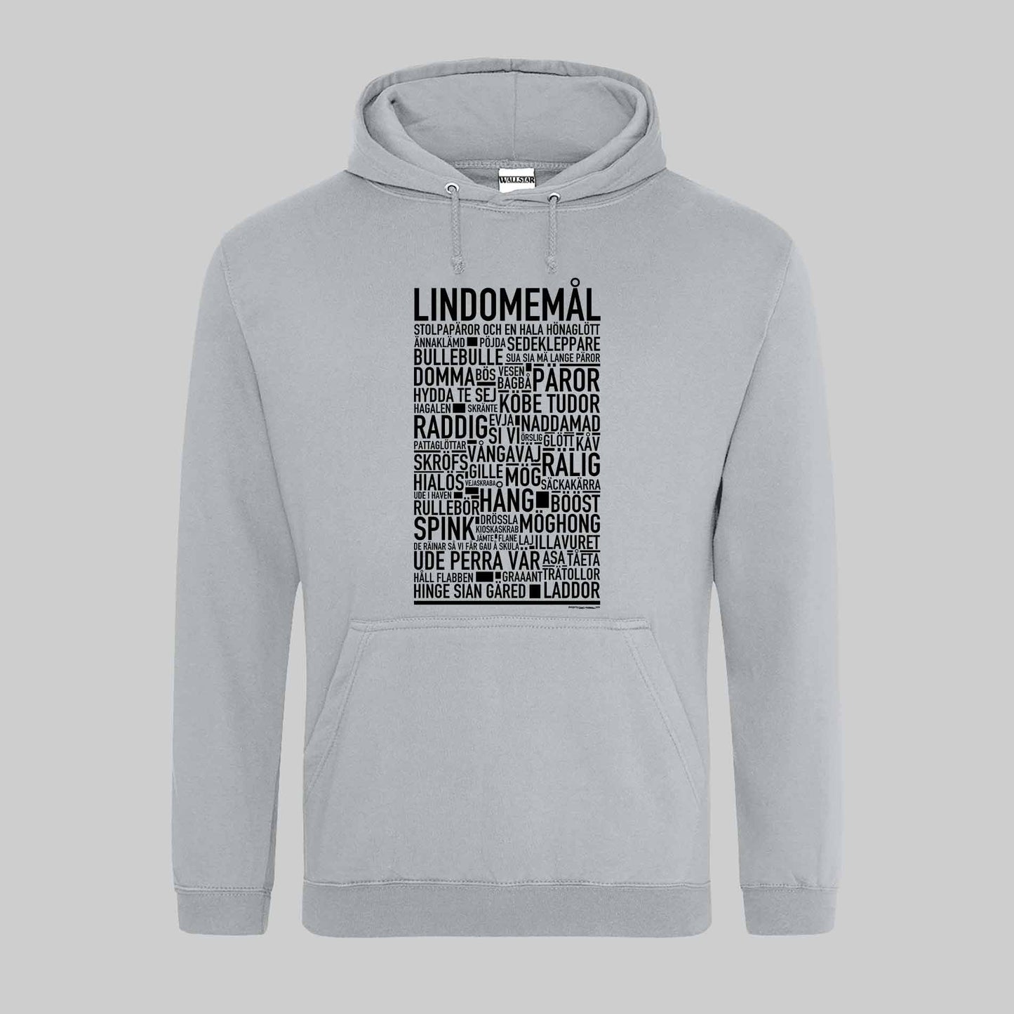 Lindomemål Dialekt Text Hoodie