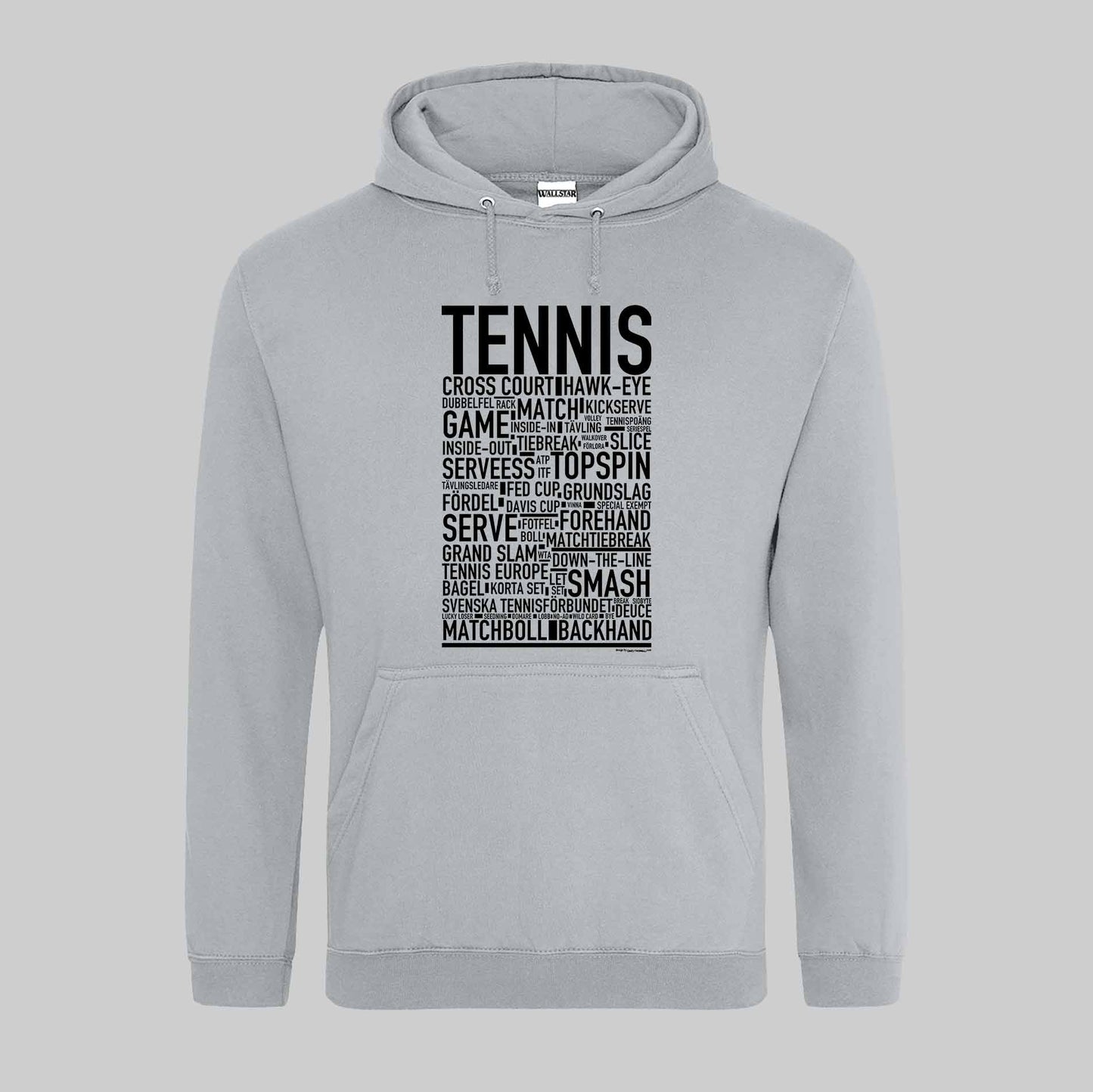 Tennis Text Hoodie