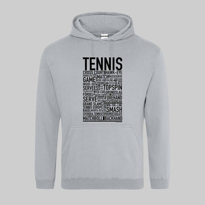 Tennis Text Hoodie