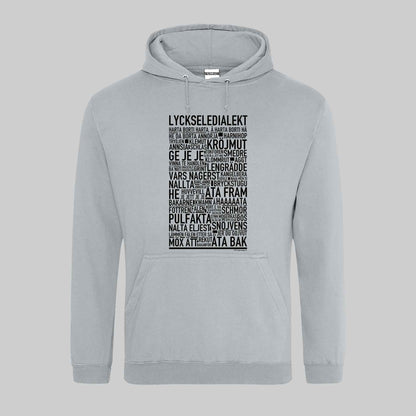 Lycksele Dialekt Text Hoodie