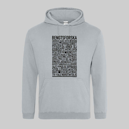 Bengtsforska Dialekt Text Hoodie
