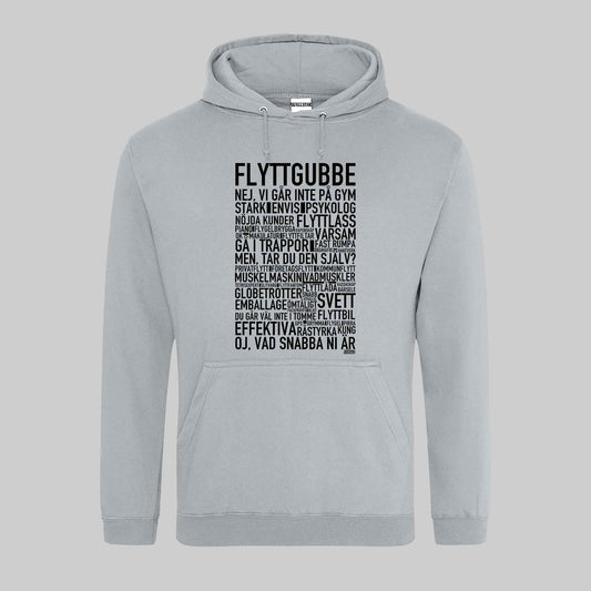 Flyttgubbe Text Hoodie