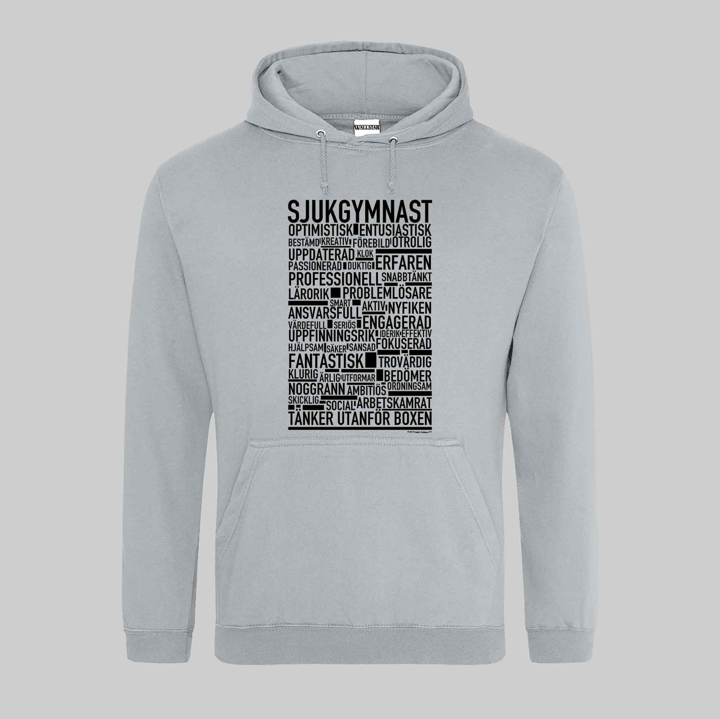 Sjukgymnast Text Hoodie