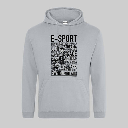 E-Sport Text Hoodie