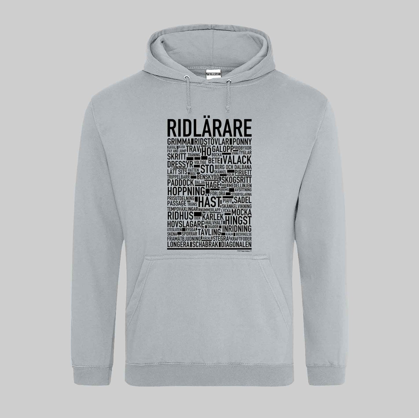 Ridlärare Text Hoodie