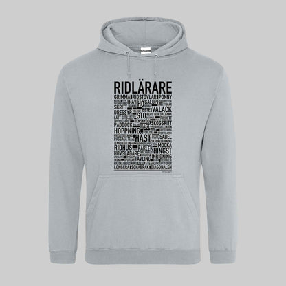 Ridlärare Text Hoodie