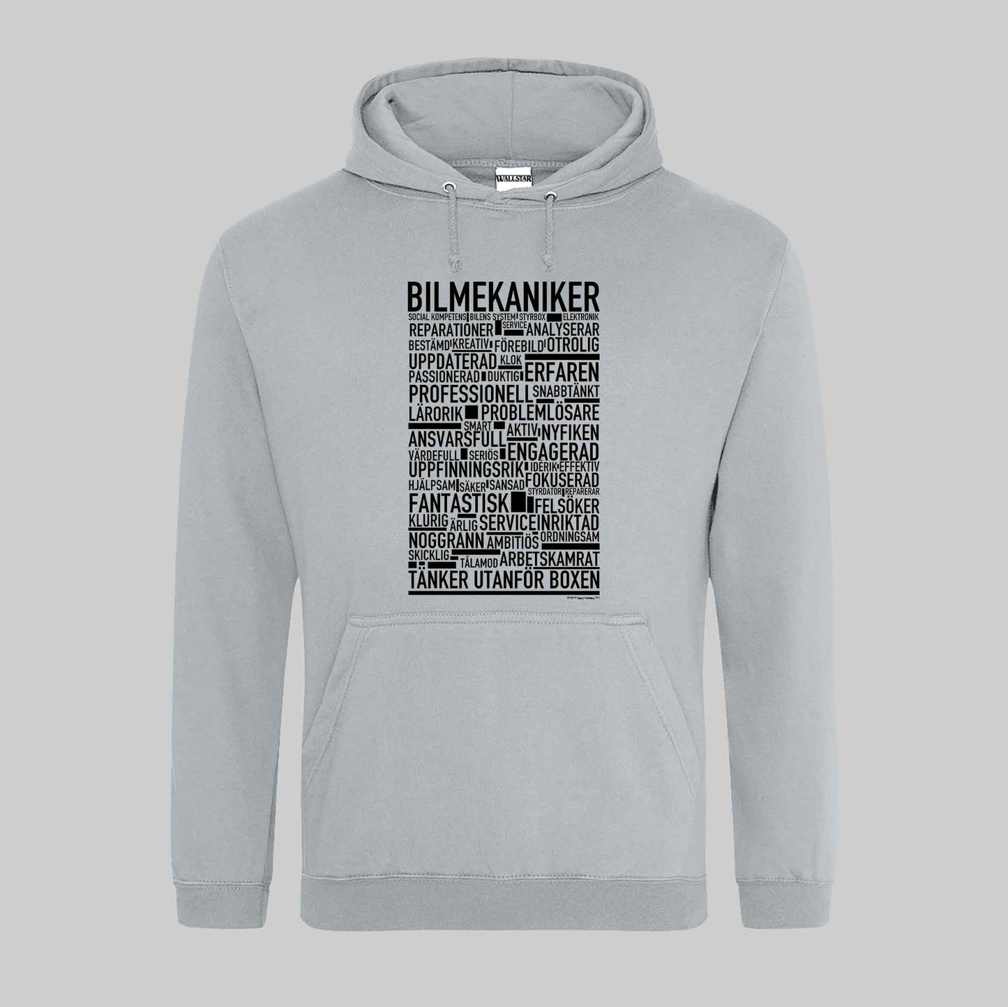 Bilmekaniker Text Hoodie