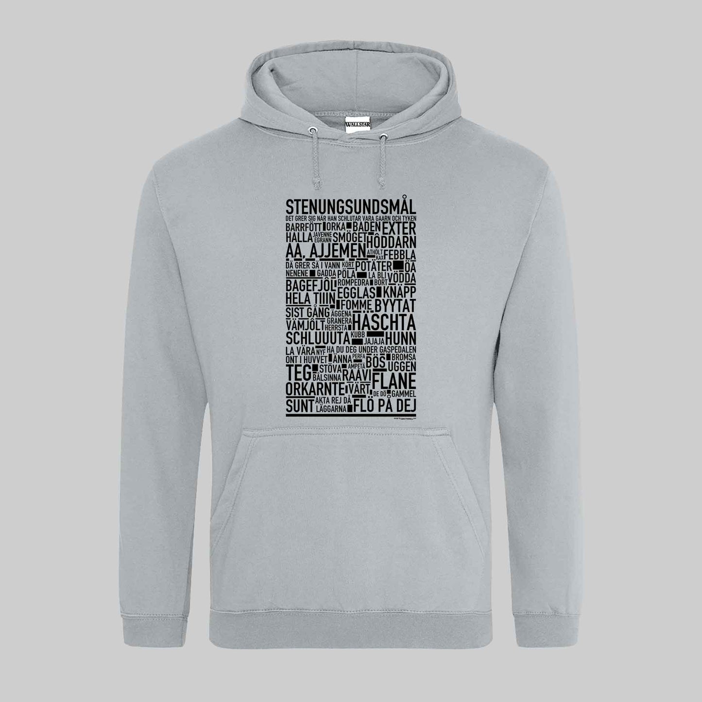 Stenungsundsmål Dialekt Text Hoodie