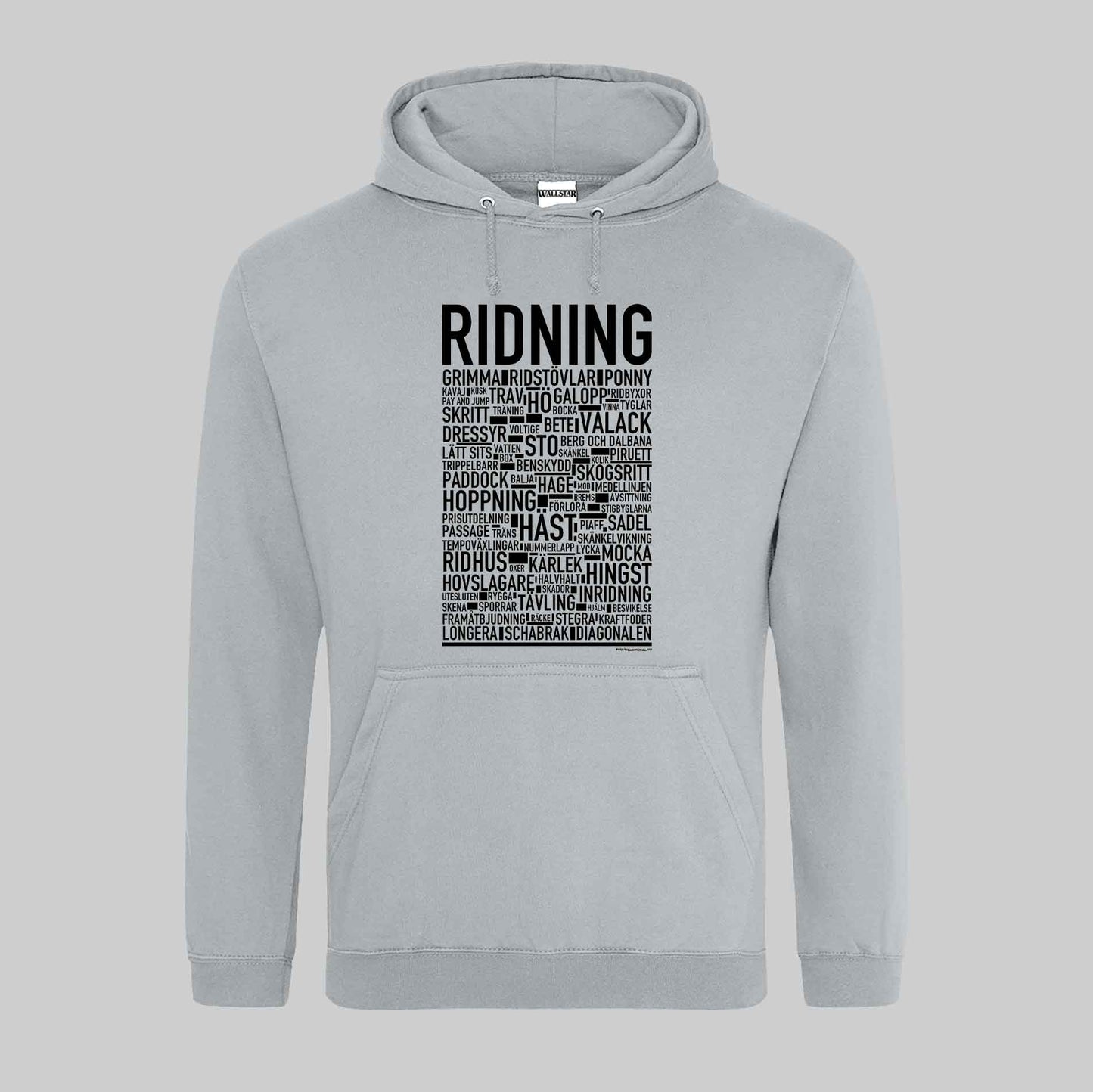 Ridning Text Hoodie