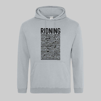 Ridning Text Hoodie