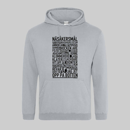 Näsåkersmål Dialekt Text Hoodie