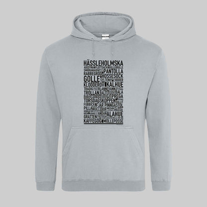 Hässleholmska Dialekt Text Hoodie