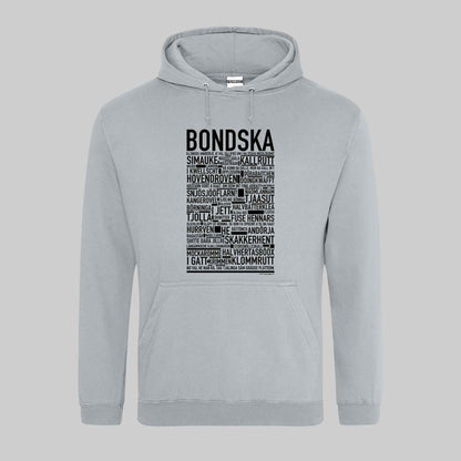 Bondska Dialekt Text Hoodie