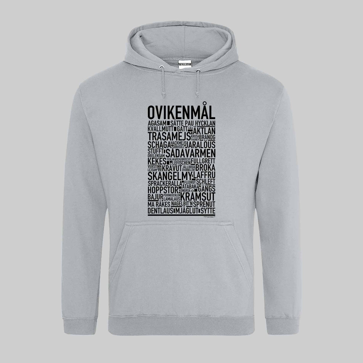 Ovikenmål Dialekt Text Hoodie