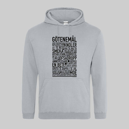 Götenemål Dialekt Text Hoodie