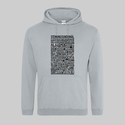 Stenungsundsmål Dialekt Text Hoodie