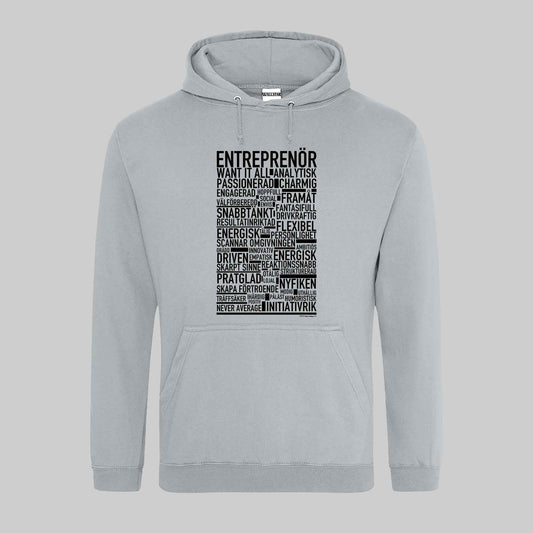 Entreprenör Text Hoodie