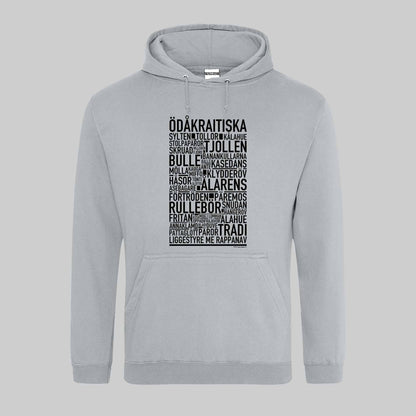 Ödåkraitiska Dialekt Text Hoodie