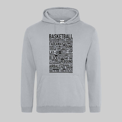 Basketball Text Hoodie