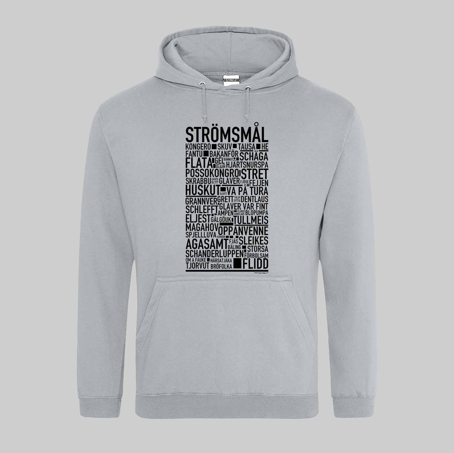 Strömsmål Dialekt Text Hoodie
