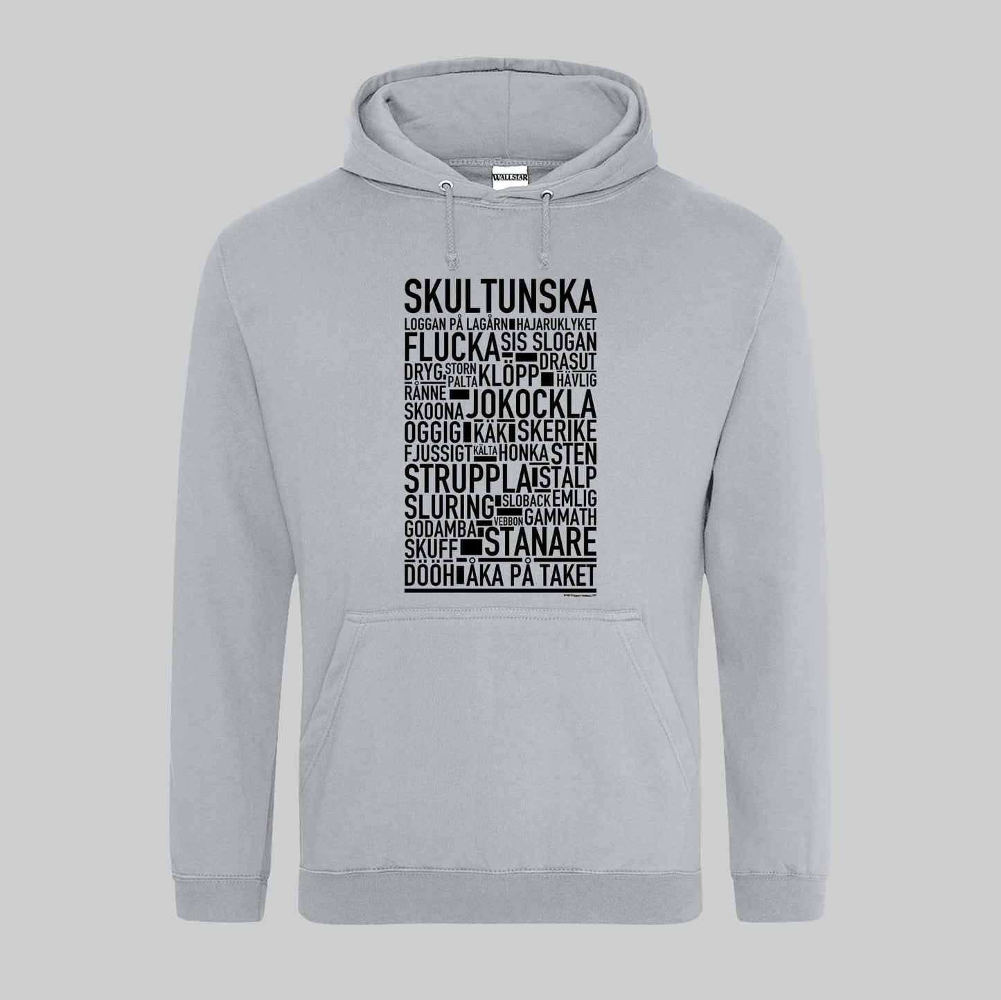 Skultunska Dialekt Text Hoodie