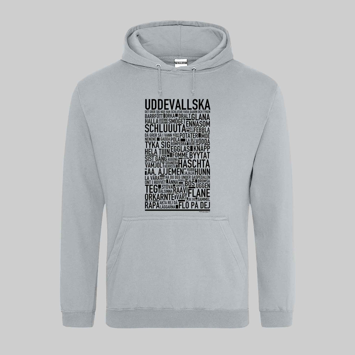 Uddevallska Dialekt Text Hoodie