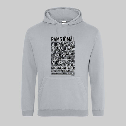 Ramsjömål Dialekt Text Hoodie