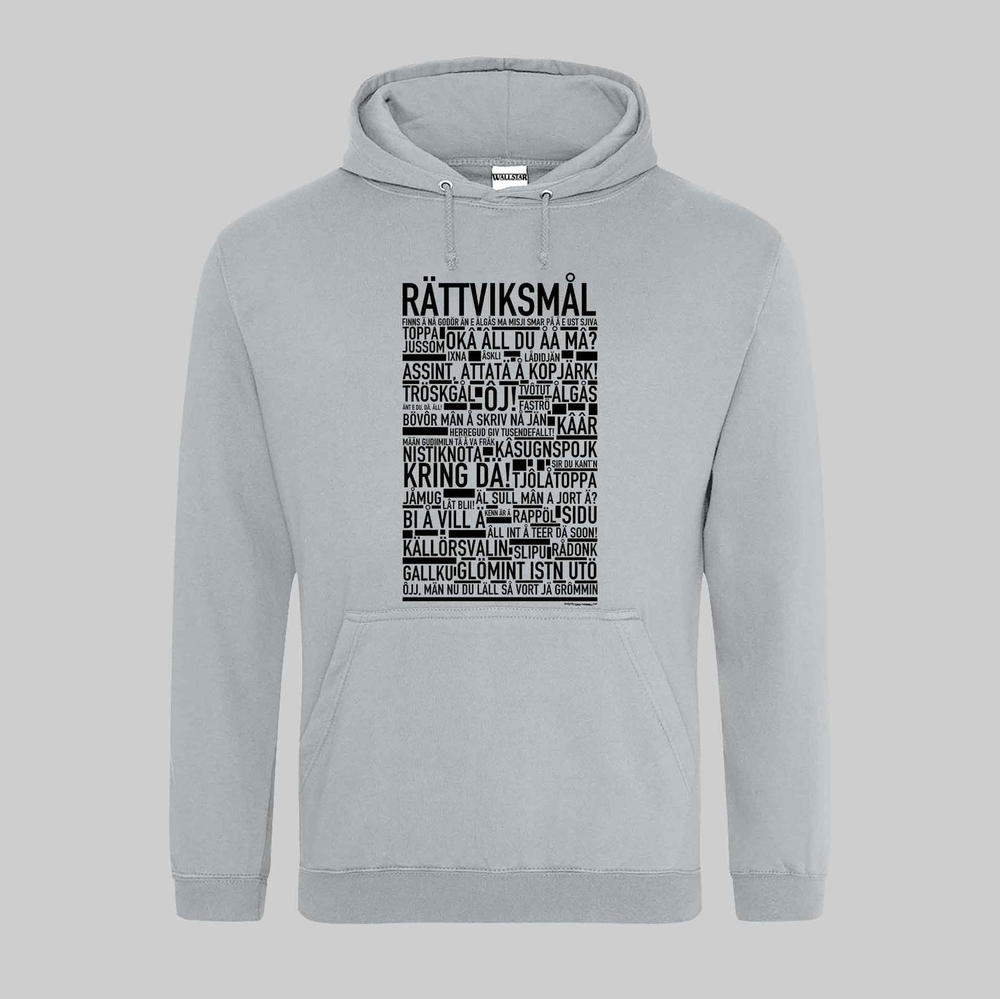 Rättviksmål Dialekt Text Hoodie