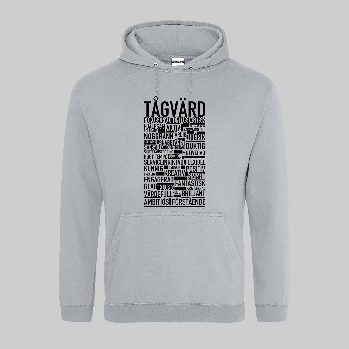 Tågvärd Text Hoodie