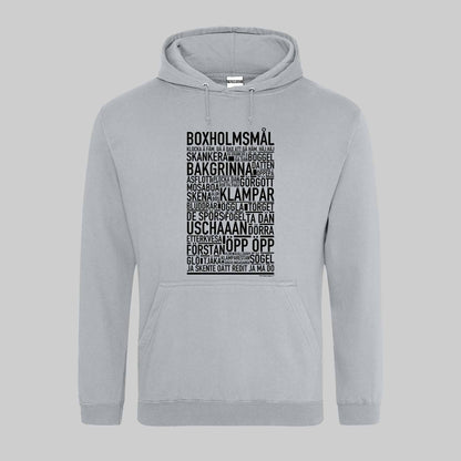 Boxholmsmål Dialekt Text Hoodie
