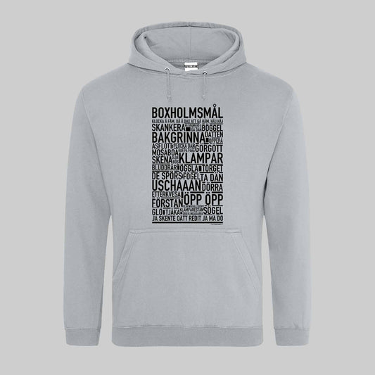 Boxholmsmål Dialekt Text Hoodie